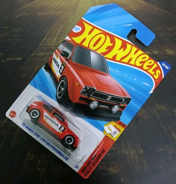 アメリカ版ホットウィール2025M '73 ホンダ シビック 2種