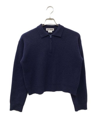 【TTT MSW】Zipup knit polo shirt M S Ttt Msw Zipup Knit Polo Shirt | eBay