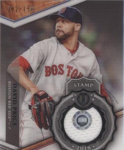 2018 Topps Tribute - David Price #SOA-DP