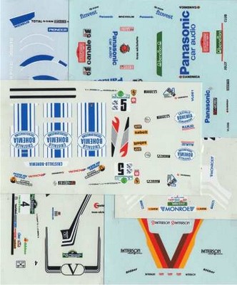 LOT DECALS 1/43 FERRARI 308 GTB COLORADO DCV019