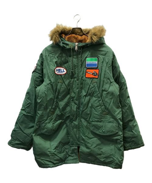限定版 SUPREME x Collab Green Coat Mods Men's Glamour Hysteric ジャケット・アウター