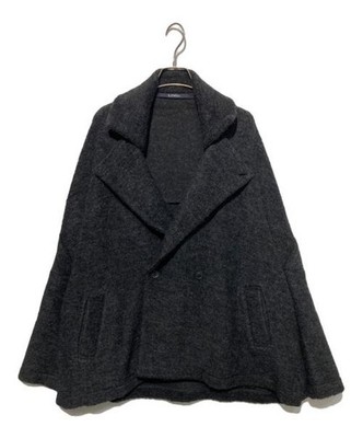 LIMI feu Oversized Wool Coat Gray Free Size Women's 23AW