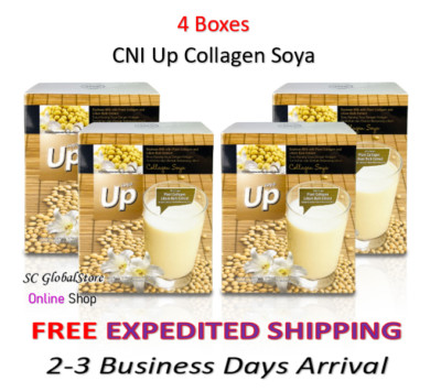 4x CNI Organic Collagen Soya Powder with Lilium Bulb Extract Vegan Friendly