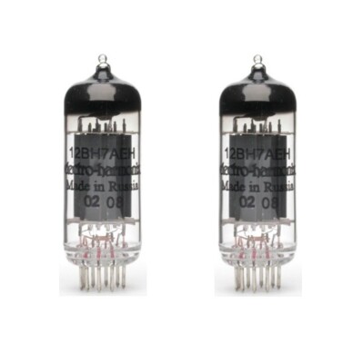 Electro Harmonix 12BH7, valvole preamplificatrici selezionate in COPPIA