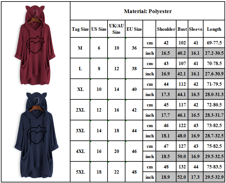 custom ink sweatshirt sizes