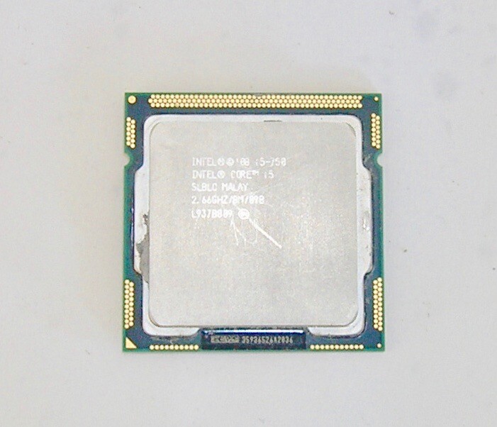 I5 cpu 750