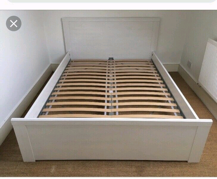 Ikea Brusali Double Bed Frame in Hounslow, London Gumtree
