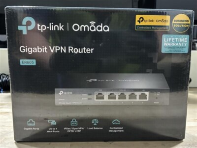 TP-LINK Omada Gigabit VPN Router (ER605) (Original Seal)