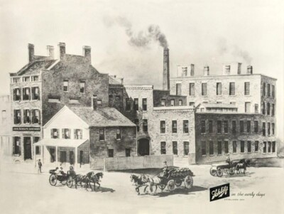 Schlitz Beer Early Days Brewery Pic NEW METAL SIGN: 12 x 16'' and Free Shipping