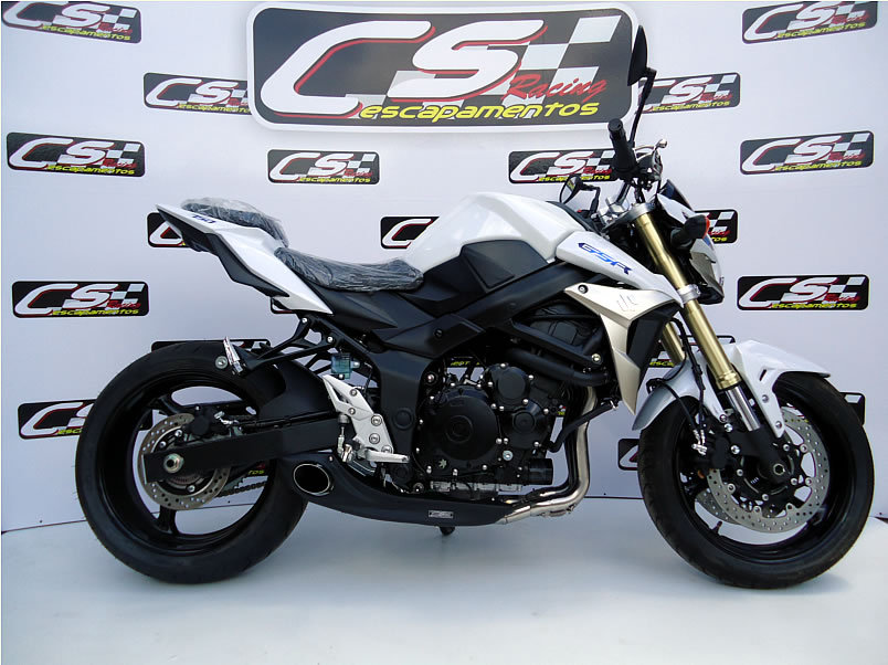 2011-16 Suzuki GSR-750A GSX-S 750 Full Exhaust w/ dB Killer