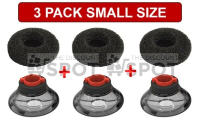 3X Replacement Ear Tip Bud Earbud for Plantronics Voyager 5200 5220 5210 Headset