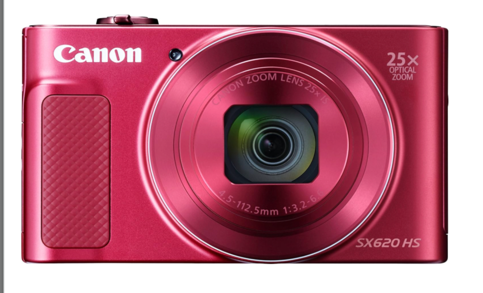 【極美品】 CANON パワーショット SX620HS RED デジタル SD付 Canon PowerShot SX620 HS 20.2MP Digital Camera - Red for