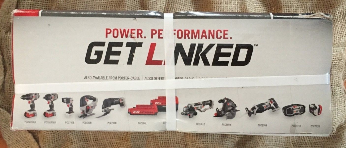 NEW IN BOX! Porter Cable 20V Max Lithium Bare 18 Ga. Narrow Crown Stapler