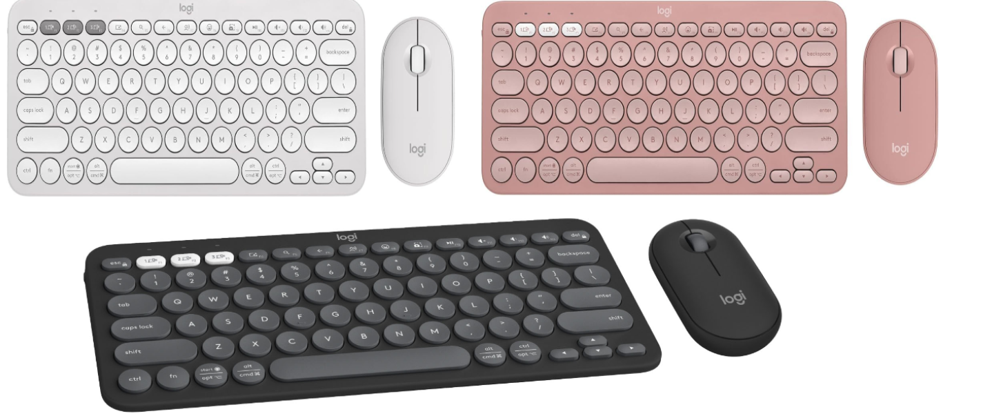 Pebble Keys 2 K380s Multi Device Bluetooth Wireless  Excelle