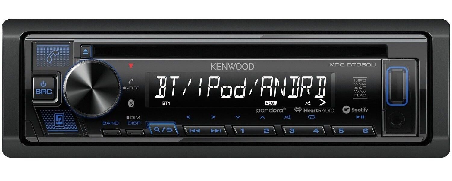 Kenwood KDC-BT350U Bluetooth 200w CD Player iPhone Android Kenwood KDC-BT350U Bluetooth 200w CD Player iPhone Android