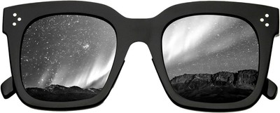 zeroUV Polarized Women Sunglasses, Square UV400 Protection S