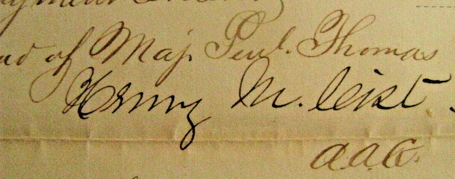 GENERAL HENRY M CIST CIVIL WAR BATTLE OF CHICKAMAUGA HERO & AUTHOR