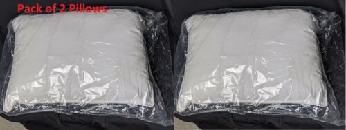 2-pk Delta Airlines Heavenly Collection First Class Cuddle Pillow 12"x16" *NEW