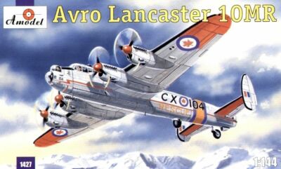 Amodel 1427 - 1/144 Avro Lancaster 10MR Aircraft, scale plastic model kit