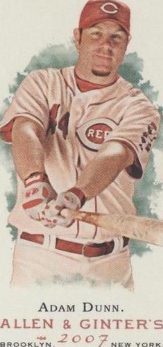 2007 Topps Allen & Ginter's - Adam Dunn #40