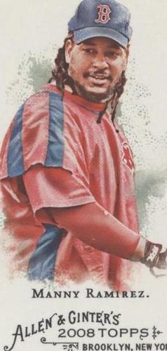 2008 Topps Allen & Ginter's - Manny Ramirez #10