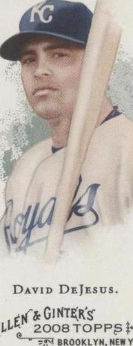 2008 Topps Allen & Ginter's - David DeJesus #347