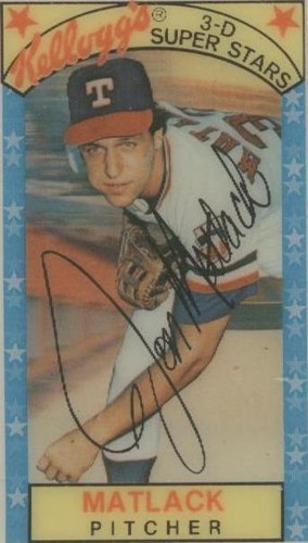 1979 Kellogg's 3-D Super Stars - Jon Matlack #58
