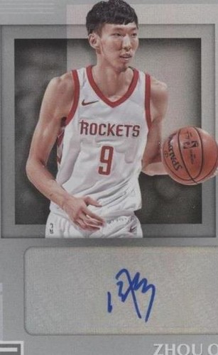 2017-18 Panini Status - Zhou Qi #SG-ZQI