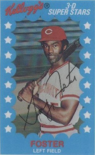 1982 Kellogg's 3-D Super Stars - George Foster #56