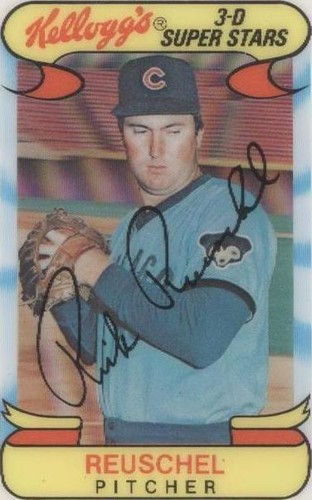 1978 Kellogg's 3-D Super Stars - Rick Reuschel #45