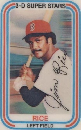 1976 Kellogg's 3-D Super Stars - Jim Rice #10