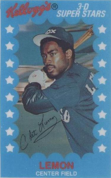 1982 Kellogg's 3-D Super Stars - Chet Lemon #54