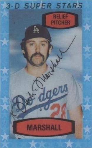 1975 Kellogg's 3-D Super Stars - Mike Marshall #36