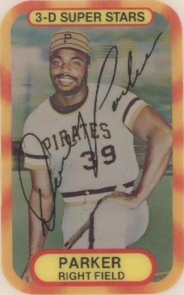 Kellogg's 1977 3-D Super Stars - Dave Parker #19
