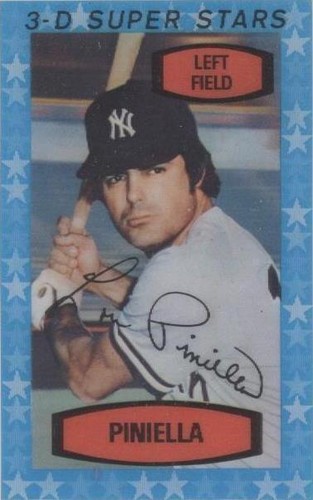 1975 Kellogg's 3-D Super Stars - Lou Piniella #34