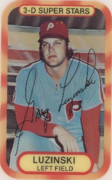 Kellogg's 1977 3-D Super Stars - Greg Luzinski #12