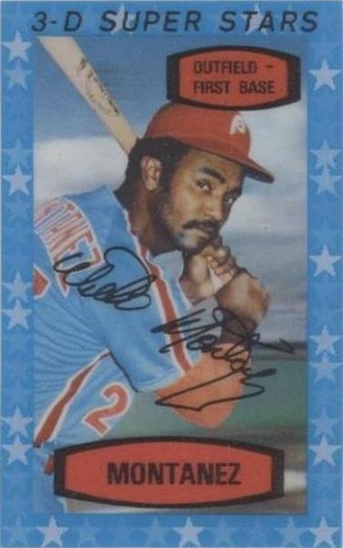1975 Kellogg's 3-D Super Stars - Willie Montanez #31