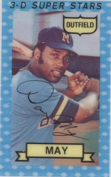 1974 Kellogg's 3-D Super Stars - Dave May #13