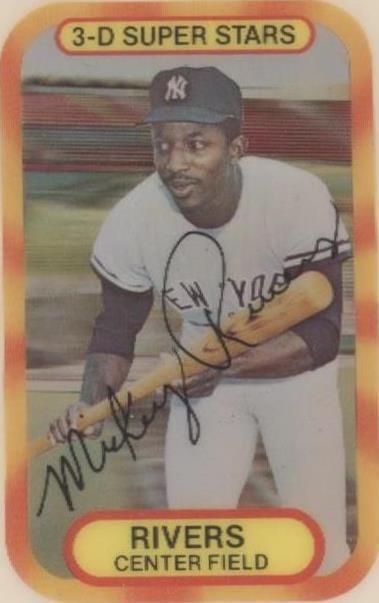 Kellogg's 1977 3-D Super Stars - Mickey Rivers #55