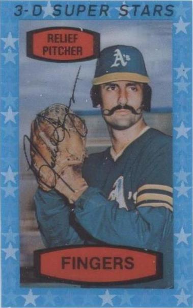 Kellogg's 3-D Super Stars 1975 - Rollie Fingers #55