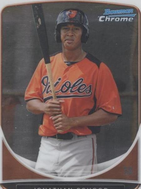 2013 Bowman - Jonathan Schoop #BCP25