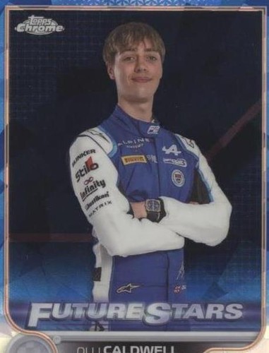 2022 Topps Chrome Sapphire Edition Formula 1 - Olli Caldwell #89