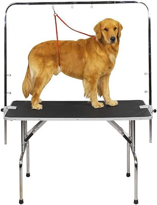 Zinc-plated Steel Overhead Pet Grooming Arm