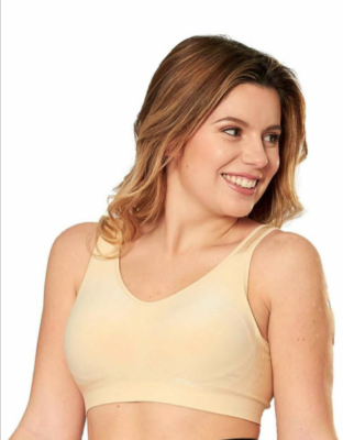 Truekind Bra M Nude Shapermint Everyday Comfort Wireless