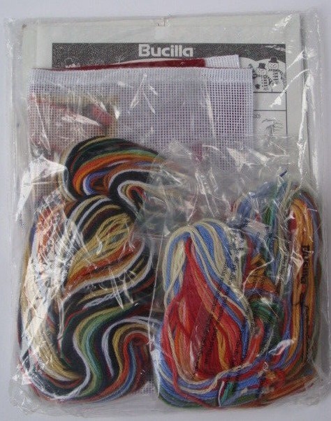 Bucilla Holiday Needlepoint Stocking 18 Kit 60779 All Hearts Come Home SEALED