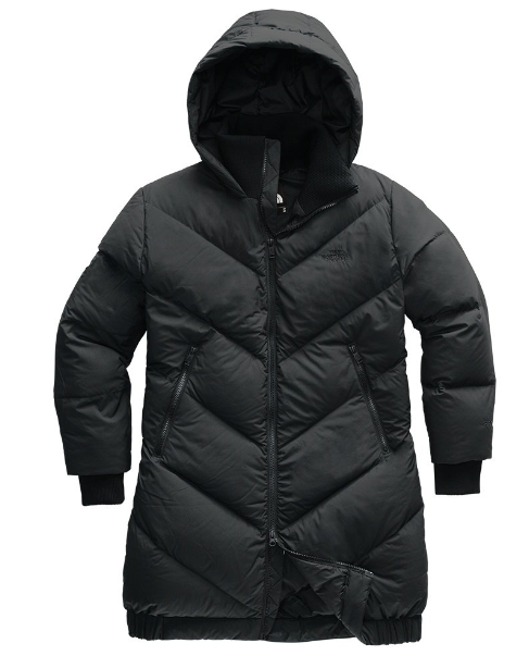 Pre-owned The North Face North Face Size Large 550 Goose Down Hooded Puffy Black Jacket Parka $329