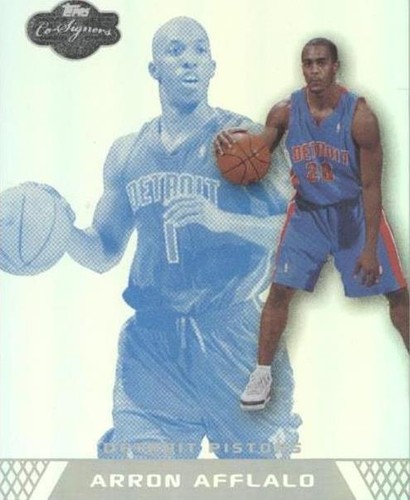 2007-08 Topps Co-Signers - Chauncey Billups/Arron Afflalo #55