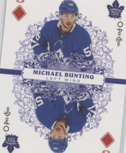 2022-23 O-Pee-Chee - Michael Bunting #3-DIAMONDS