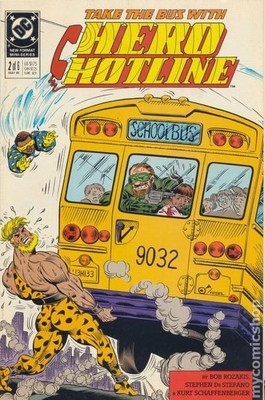 Hero Hotline #2 FN 1989 Stock Image