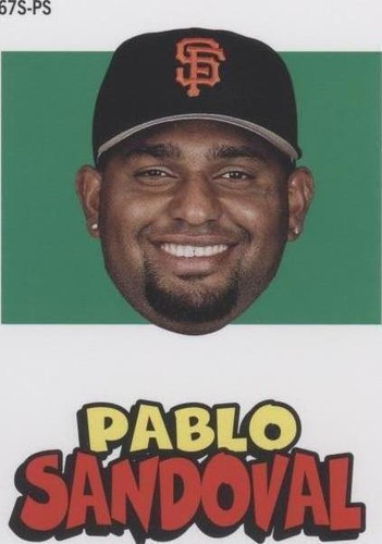 2012 Topps Archives - Pablo Sandoval #67S-PS